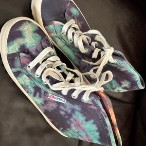 Superga Women's Multicolor Tie-Dye Sneakers